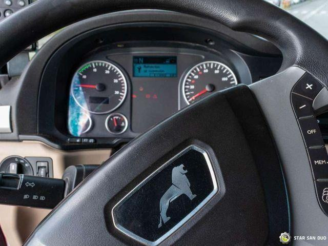 Platós teherautó, Darus autó MAN TGX 28.500 6x2 HMF 5020K-RC Fly Jib Crane: 15 kép.