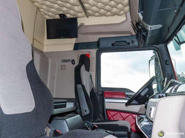 Platós teherautó, Darus autó MAN TGX 28.500 6x2 HMF 5020K-RC Fly Jib Crane: 14 kép.