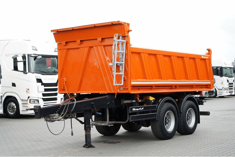 Meiller WYWROTKA 3 STRONNA / PRZYCZEPA TANDEM / OŚ PODNOSZONA / SAF - Pótkocsi billenőplatós: 4 kép. Meiller WYWROTKA 3 STRONNA / PRZYCZEPA TANDEM / OŚ PODNOSZONA / SAF - Pótkocsi billenőplatós: 4 kép.