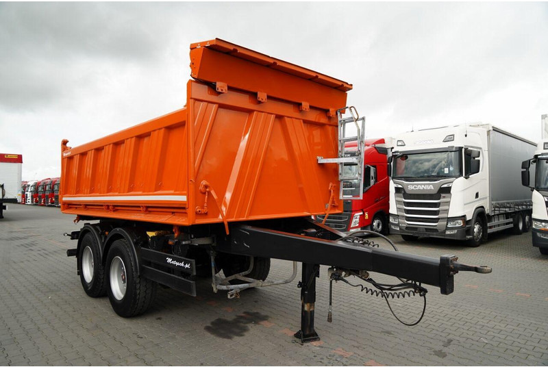 Meiller WYWROTKA 3 STRONNA / PRZYCZEPA TANDEM / OŚ PODNOSZONA / SAF - Pótkocsi billenőplatós: 2 kép. Meiller WYWROTKA 3 STRONNA / PRZYCZEPA TANDEM / OŚ PODNOSZONA / SAF - Pótkocsi billenőplatós: 2 kép.