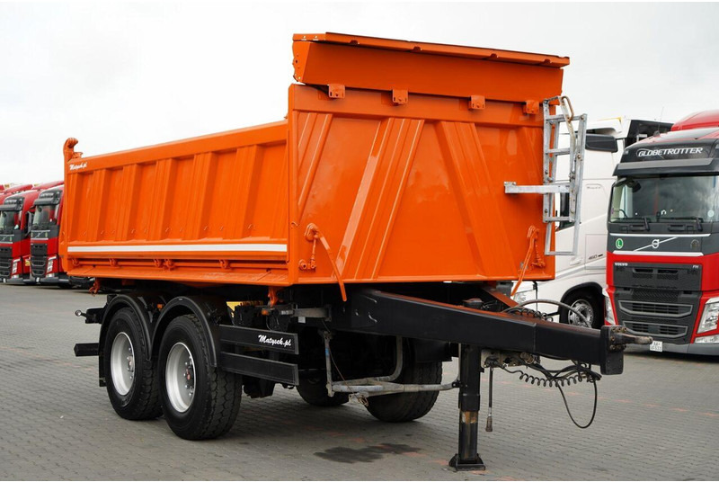 Meiller WYWROTKA 3 STRONNA / PRZYCZEPA TANDEM / OŚ PODNOSZONA / SAF - Pótkocsi billenőplatós: 1 kép. Meiller WYWROTKA 3 STRONNA / PRZYCZEPA TANDEM / OŚ PODNOSZONA / SAF - Pótkocsi billenőplatós: 1 kép.