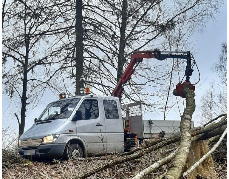 Mercedes-Benz 413 - Doka tipper+crane with gripper - Billenőplatós teherautó, Darus autó: 3 kép. Mercedes-Benz 413 - Doka tipper+crane with gripper - Billenőplatós teherautó, Darus autó: 3 kép.