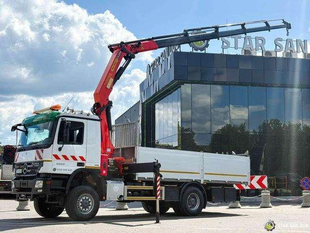 Mercedes-Benz ACTROS 2044A 4x4 Palfinger PK 20002 hds Crane - Platós teherautó, Darus autó: 5 kép. Mercedes-Benz ACTROS 2044A 4x4 Palfinger PK 20002 hds Crane - Platós teherautó, Darus autó: 5 kép.
