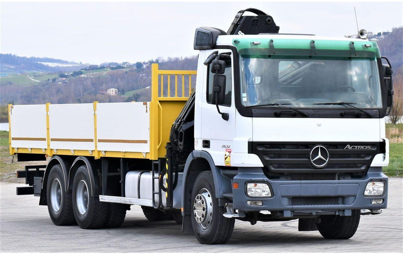 Mercedes-Benz ACTROS 2632 - Platós teherautó, Darus autó: 3 kép. Mercedes-Benz ACTROS 2632 - Platós teherautó, Darus autó: 3 kép.
