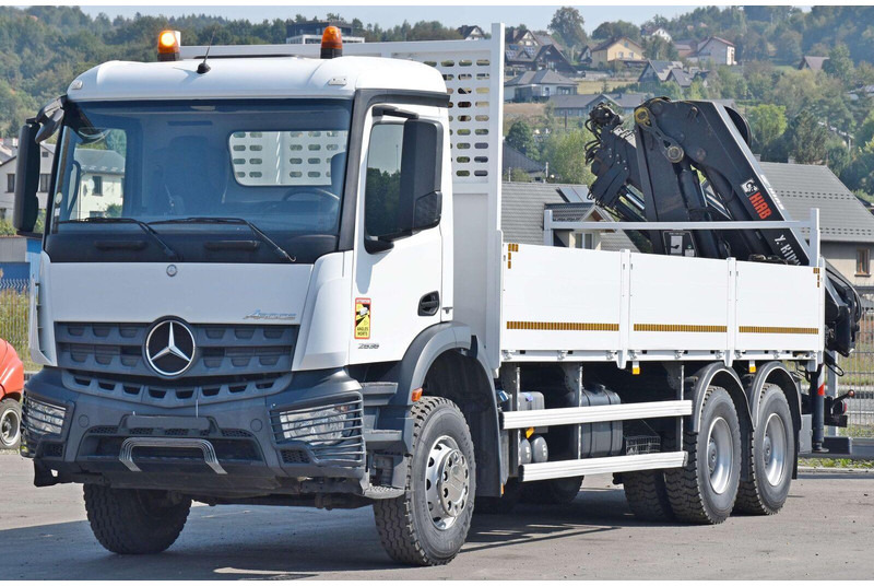 Mercedes-Benz ACTROS 2636 - Platós teherautó, Darus autó: 3 kép. Mercedes-Benz ACTROS 2636 - Platós teherautó, Darus autó: 3 kép.