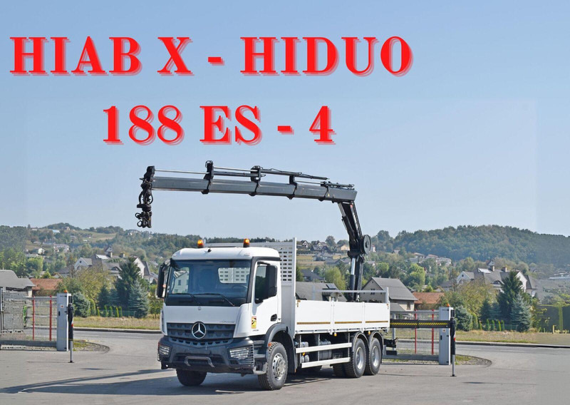Mercedes-Benz ACTROS 2636 - Platós teherautó, Darus autó: 1 kép. Mercedes-Benz ACTROS 2636 - Platós teherautó, Darus autó: 1 kép.