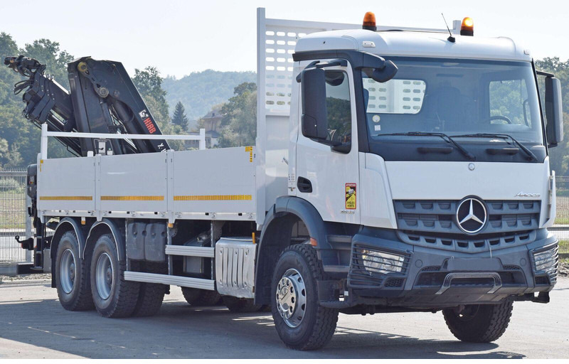 Mercedes-Benz ACTROS 2636 - Platós teherautó, Darus autó: 4 kép. Mercedes-Benz ACTROS 2636 - Platós teherautó, Darus autó: 4 kép.