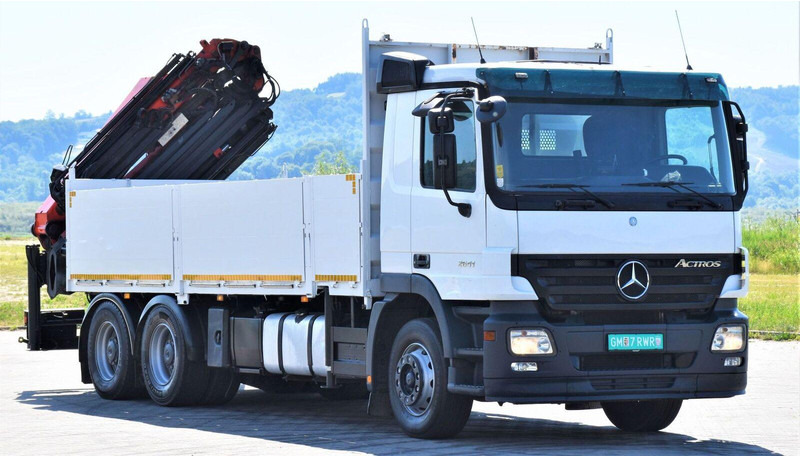 Mercedes-Benz ACTROS 2641 - Platós teherautó, Darus autó: 3 kép. Mercedes-Benz ACTROS 2641 - Platós teherautó, Darus autó: 3 kép.