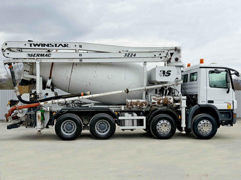 Mercedes-Benz ACTROS 3241 - Betonmixer: 3 kép. Mercedes-Benz ACTROS 3241 - Betonmixer: 3 kép.