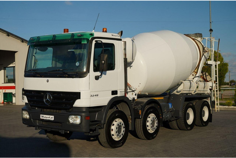 Mercedes-Benz ACTROS 3246 / BETONOMIESZARKA SCHWING STETTER / 8X4 / EPS + SPRZ - Betonmixer: 3 kép. Mercedes-Benz ACTROS 3246 / BETONOMIESZARKA SCHWING STETTER / 8X4 / EPS + SPRZ - Betonmixer: 3 kép.