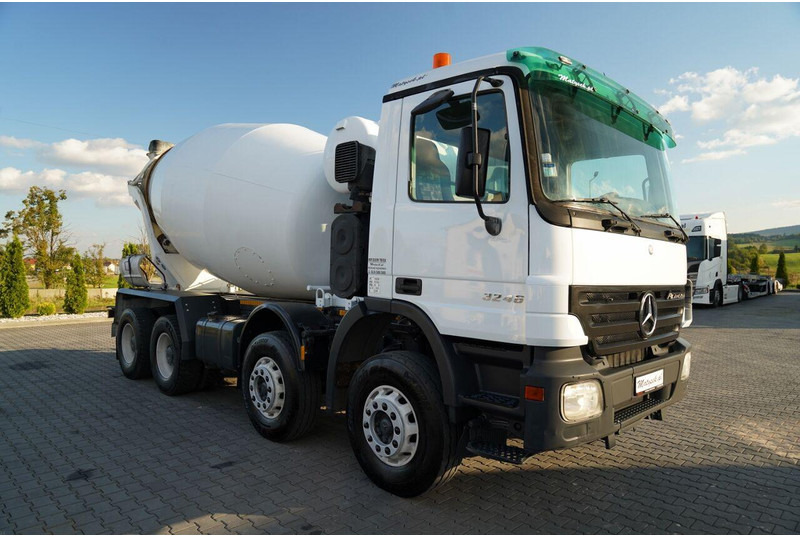 Mercedes-Benz ACTROS 3246 / BETONOMIESZARKA SCHWING STETTER / 8X4 / EPS + SPRZ - Betonmixer: 2 kép. Mercedes-Benz ACTROS 3246 / BETONOMIESZARKA SCHWING STETTER / 8X4 / EPS + SPRZ - Betonmixer: 2 kép.