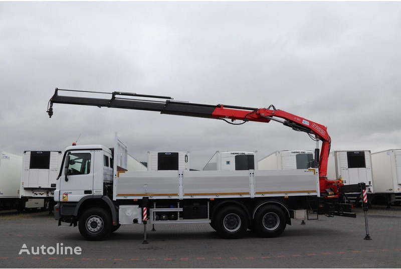 Mercedes-Benz ACTROS 3336 - Platós teherautó, Darus autó: 5 kép. Mercedes-Benz ACTROS 3336 - Platós teherautó, Darus autó: 5 kép.