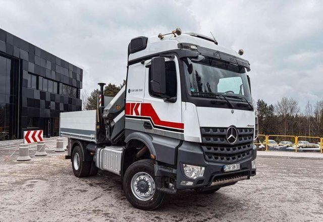 Mercedes-Benz AROCS 1851 PALFINGER PK 20002 Crane Kran - Platós teherautó, Darus autó: 5 kép. Mercedes-Benz AROCS 1851 PALFINGER PK 20002 Crane Kran - Platós teherautó, Darus autó: 5 kép.