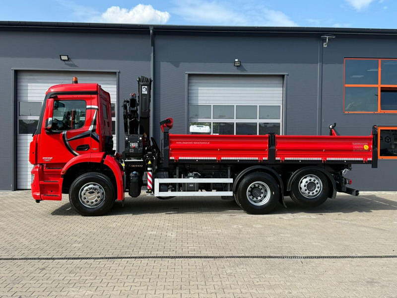 Mercedes-Benz AROCS 2532 // E6 // wywrotka 3-Stronna + HIAB HIDUO 158 B-2 // 6 - Billenőplatós teherautó: 5 kép. Mercedes-Benz AROCS 2532 // E6 // wywrotka 3-Stronna + HIAB HIDUO 158 B-2 // 6 - Billenőplatós teherautó: 5 kép.