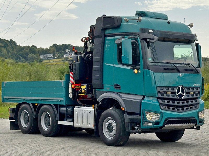 Mercedes-Benz AROCS 2548* FASSI F245A.0.24 E + FUNK / 6x4 *TOP - Platós teherautó, Darus autó: 4 kép. Mercedes-Benz AROCS 2548* FASSI F245A.0.24 E + FUNK / 6x4 *TOP - Platós teherautó, Darus autó: 4 kép.