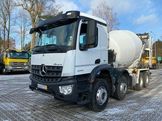 Mercedes-Benz AROCS 3240 - Betonmixer: 4 kép. Mercedes-Benz AROCS 3240 - Betonmixer: 4 kép.