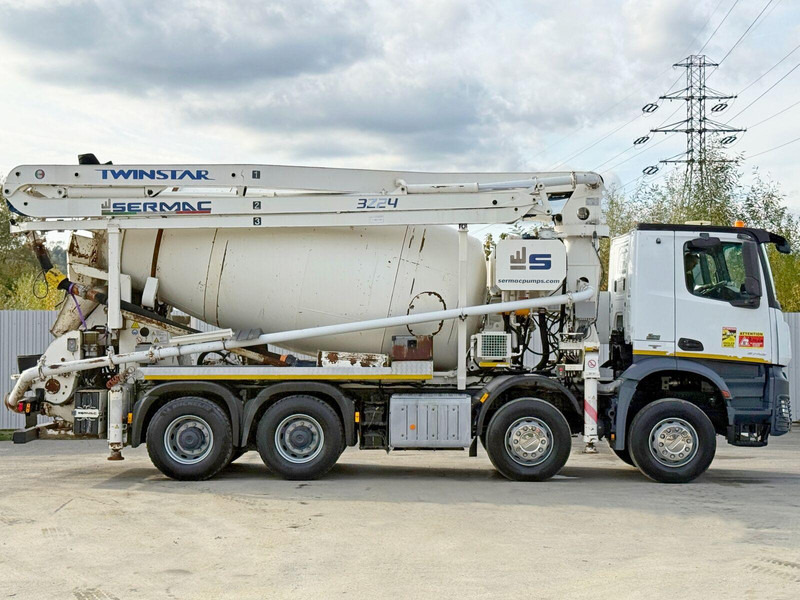 Mercedes-Benz AROCS 3743 * Betonpumpe + FUNK * 8x4 * TOP - Betonpumpa: 5 kép. Mercedes-Benz AROCS 3743 * Betonpumpe + FUNK * 8x4 * TOP - Betonpumpa: 5 kép.