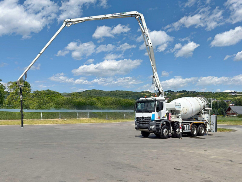 Mercedes-Benz AROCS 3743 * Betonpumpe + FUNK * 8x4 * TOP - Betonmixer: 4 kép. Mercedes-Benz AROCS 3743 * Betonpumpe + FUNK * 8x4 * TOP - Betonmixer: 4 kép.