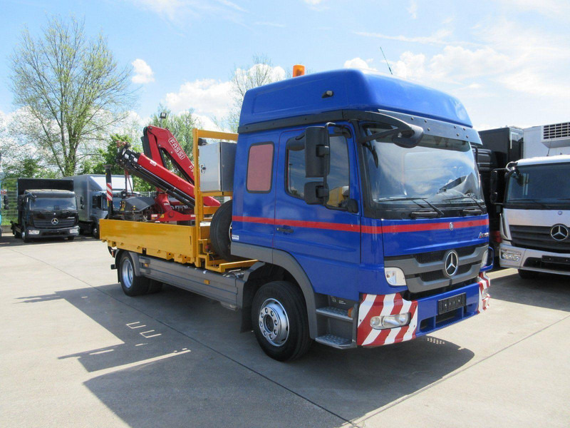 Mercedes-Benz ATEGO 1224 L - Platós teherautó, Darus autó: 1 kép. Mercedes-Benz ATEGO 1224 L - Platós teherautó, Darus autó: 1 kép.