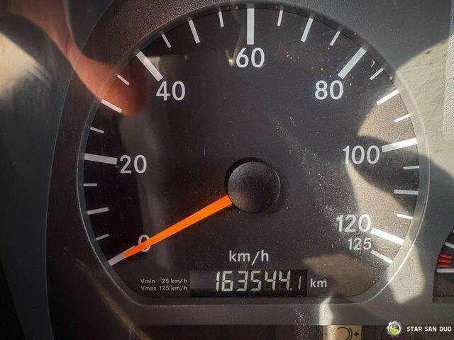 Billenőplatós teherautó, Darus autó Mercedes-Benz AXOR 1824 4x2 HMF 975 HDS Crane Rotator Kipper: 15 kép.