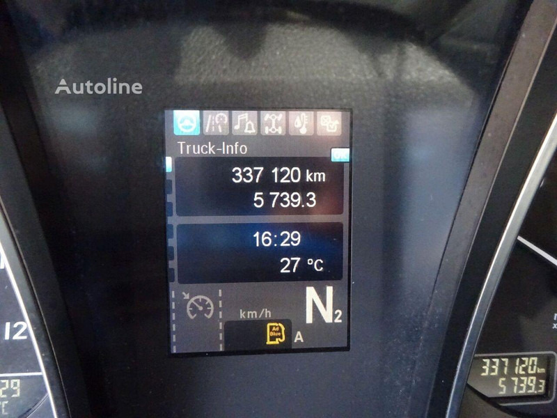 Horgos rakodó teherautó Mercedes-Benz Actros 2545 - Hook lift truck 6x2: 19 kép.