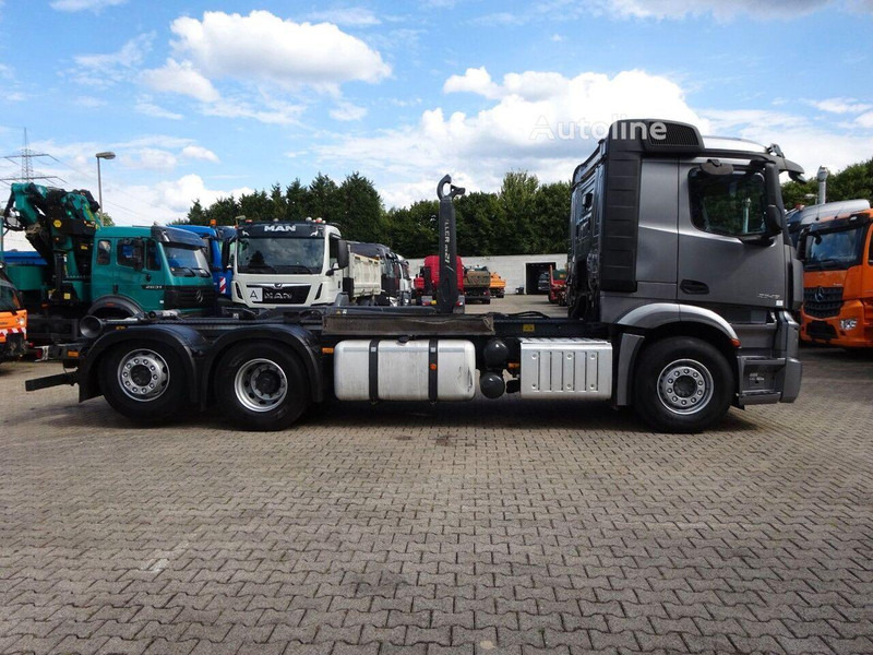Horgos rakodó teherautó Mercedes-Benz Actros 2545 - Hook lift truck 6x2: 11 kép.