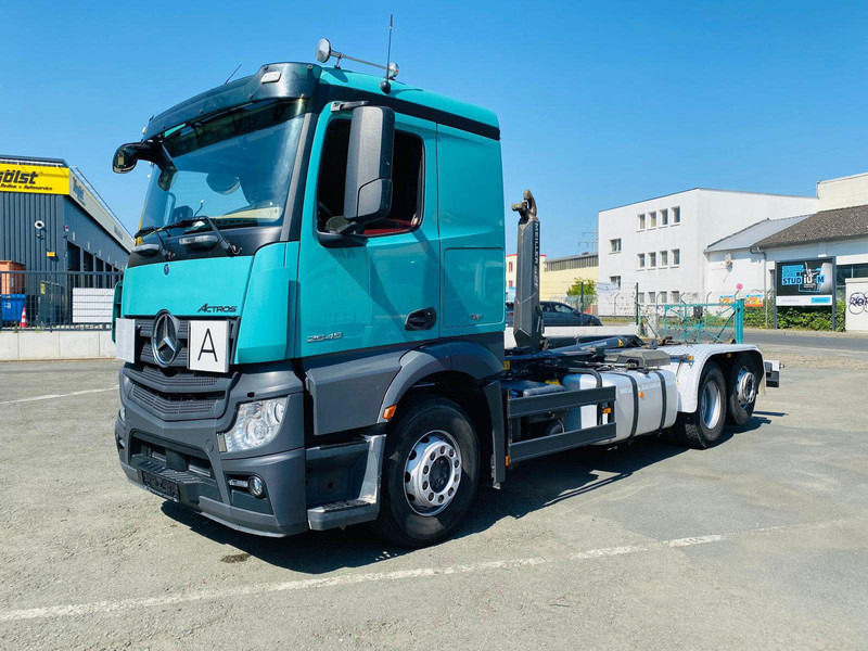 Mercedes-Benz Actros 2545 Meileraufbau GUTER ZUSTAND - Platós teherautó, Darus autó: 1 kép. Mercedes-Benz Actros 2545 Meileraufbau GUTER ZUSTAND - Platós teherautó, Darus autó: 1 kép.