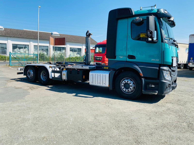 Mercedes-Benz Actros 2545 Meileraufbau GUTER ZUSTAND - Platós teherautó, Darus autó: 4 kép. Mercedes-Benz Actros 2545 Meileraufbau GUTER ZUSTAND - Platós teherautó, Darus autó: 4 kép.