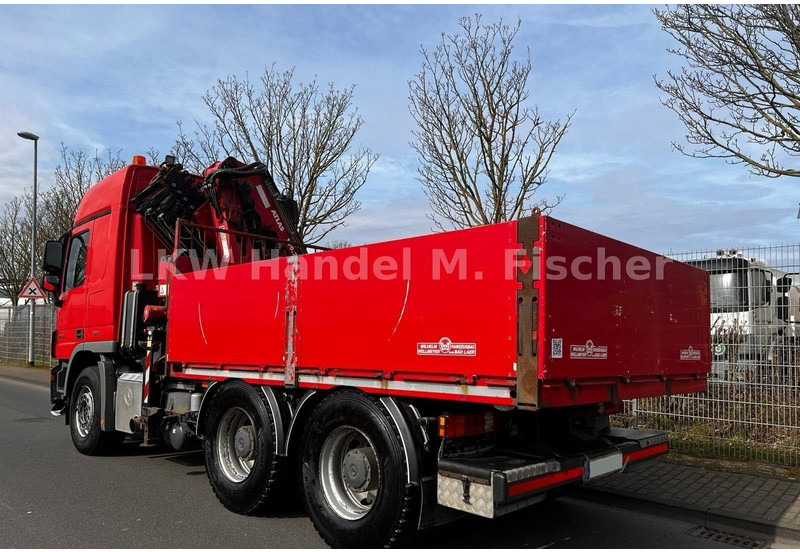 Mercedes-Benz Actros 2651 6x4 Flatbed + Crane Atlas 190.2 - Platós teherautó, Darus autó: 4 kép. Mercedes-Benz Actros 2651 6x4 Flatbed + Crane Atlas 190.2 - Platós teherautó, Darus autó: 4 kép.