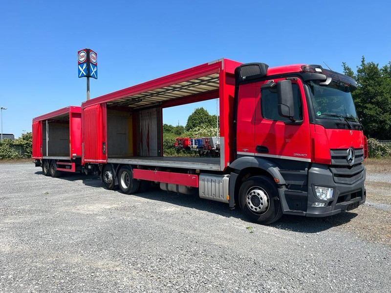 Mercedes-Benz Antos 2540 L 6x2 Beverage truck + Tail Lift - Italszállító teherautó: 2 kép. Mercedes-Benz Antos 2540 L 6x2 Beverage truck + Tail Lift - Italszállító teherautó: 2 kép.