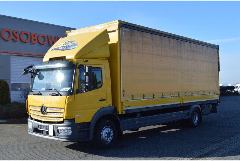 Mercedes-Benz Atego 1530 E6 PRITSCHE PLANE+LBW 1500 kg 1.HAND - Ponyvás teherautó: 1 kép. Mercedes-Benz Atego 1530 E6 PRITSCHE PLANE+LBW 1500 kg 1.HAND - Ponyvás teherautó: 1 kép.