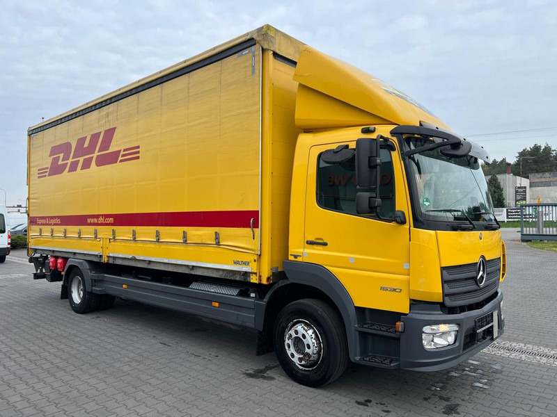 Mercedes-Benz Atego 1530 EURO 6 CURTAIN TILT LIFT 1.HAND - Ponyvás teherautó: 5 kép. Mercedes-Benz Atego 1530 EURO 6 CURTAIN TILT LIFT 1.HAND - Ponyvás teherautó: 5 kép.