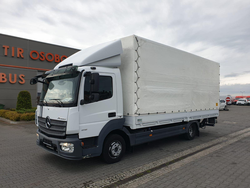 Mercedes-Benz Atego 818 TILT+LIFT 1.HAND 72000km !! - Dobozos felépítményű teherautó: 1 kép. Mercedes-Benz Atego 818 TILT+LIFT 1.HAND 72000km !! - Dobozos felépítményű teherautó: 1 kép.