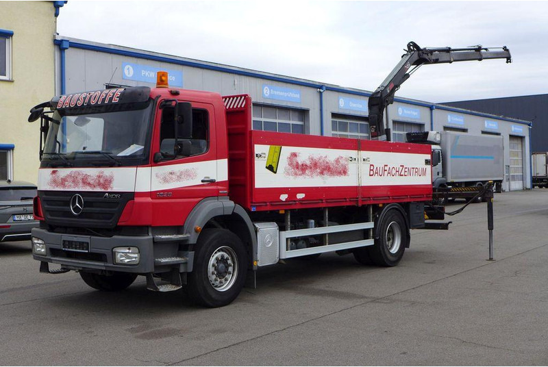 Mercedes-Benz Axor 1826 *Euro5*TÜV*HIAB 099B-2 DUO*1824 1829 - Platós teherautó, Darus autó: 1 kép. Mercedes-Benz Axor 1826 *Euro5*TÜV*HIAB 099B-2 DUO*1824 1829 - Platós teherautó, Darus autó: 1 kép.