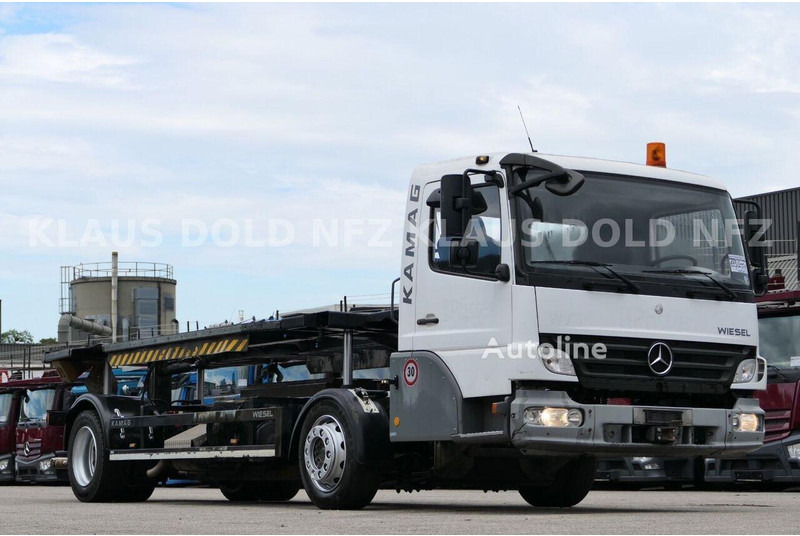 Mercedes-Benz KAMAG WBH 25 - Container chassis truck - Cserefelépítményes teherautó: 2 kép. Mercedes-Benz KAMAG WBH 25 - Container chassis truck - Cserefelépítményes teherautó: 2 kép.