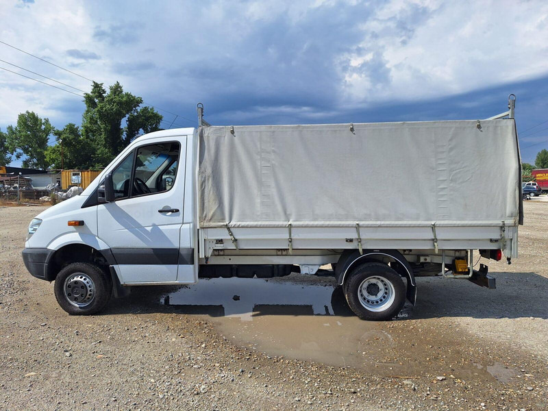 Mercedes-Benz Sprinter 519 CDi 4x4 - Pritsche+Plane - Ponyvás kisteherautó: 5 kép. Mercedes-Benz Sprinter 519 CDi 4x4 - Pritsche+Plane - Ponyvás kisteherautó: 5 kép.