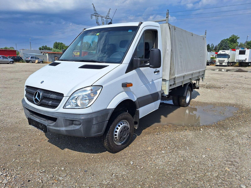 Mercedes-Benz Sprinter 519 CDi 4x4 - Pritsche+Plane - Ponyvás kisteherautó: 2 kép. Mercedes-Benz Sprinter 519 CDi 4x4 - Pritsche+Plane - Ponyvás kisteherautó: 2 kép.