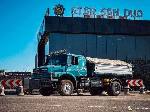 Mercedes-Benz Zetros 1833 4x4 Kipper Camper Chassis - Alvaz teherautó, Darus autó: 1 kép. Mercedes-Benz Zetros 1833 4x4 Kipper Camper Chassis - Alvaz teherautó, Darus autó: 1 kép.