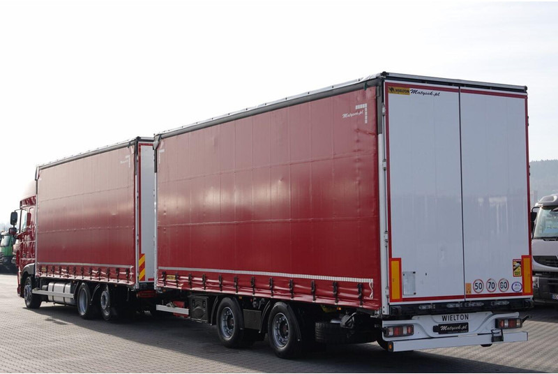 DAF XF 480 / ZESTAW TANDEM / 120 M3 / PRZEJAZDOWY / PO ZŁOTYM KONTRA - Nyergesvontató: 3 kép. DAF XF 480 / ZESTAW TANDEM / 120 M3 / PRZEJAZDOWY / PO ZŁOTYM KONTRA - Nyergesvontató: 3 kép.