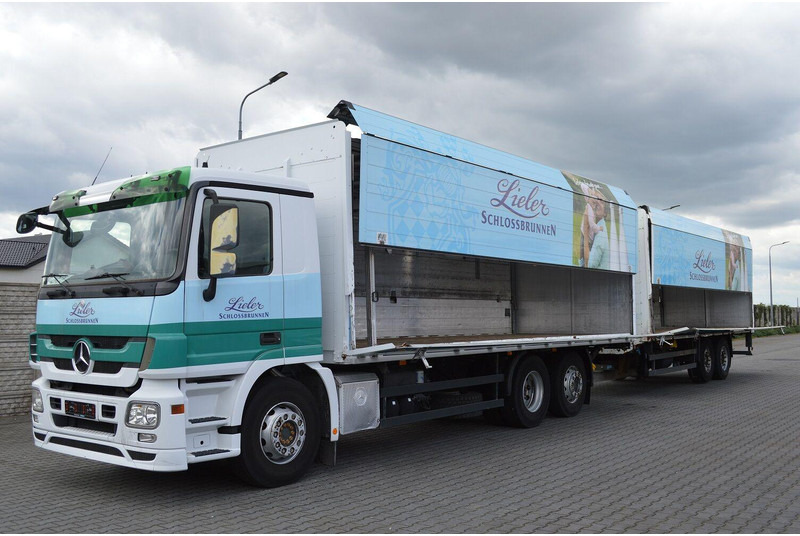 Mercedes-Benz ACTROS 2541 - Nyergesvontató: 1 kép. Mercedes-Benz ACTROS 2541 - Nyergesvontató: 1 kép.