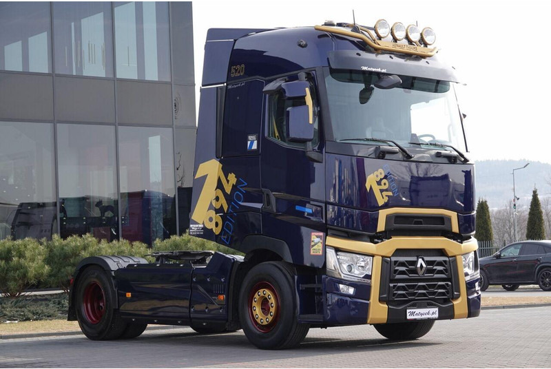 Renault T 520 / EDYCJA LIMITOWANA - 1894 / FULL AIRMATIC / I-PARK COOL / - Nyergesvontató: 3 kép. Renault T 520 / EDYCJA LIMITOWANA - 1894 / FULL AIRMATIC / I-PARK COOL / - Nyergesvontató: 3 kép.