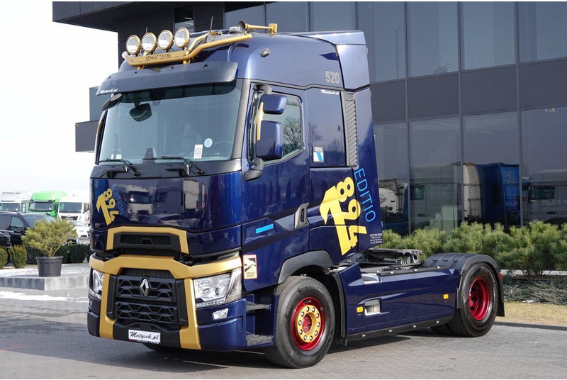 Renault T 520 / EDYCJA LIMITOWANA - 1894 / FULL AIRMATIC / I-PARK COOL / - Nyergesvontató: 1 kép. Renault T 520 / EDYCJA LIMITOWANA - 1894 / FULL AIRMATIC / I-PARK COOL / - Nyergesvontató: 1 kép.