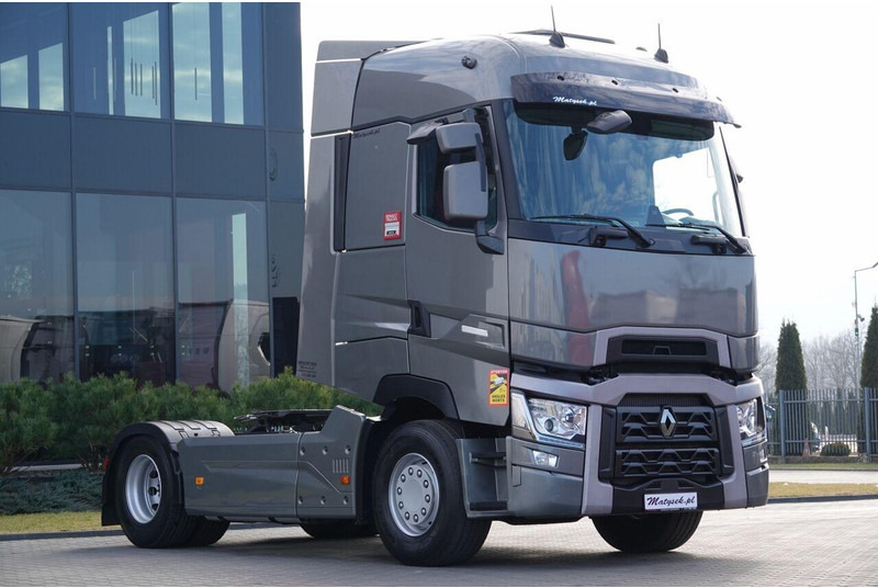 Renault T480 / 13 L / RETARDER / I-PARK COOL / OPONY 100% / METALIK / - Nyergesvontató: 3 kép. Renault T480 / 13 L / RETARDER / I-PARK COOL / OPONY 100% / METALIK / - Nyergesvontató: 3 kép.