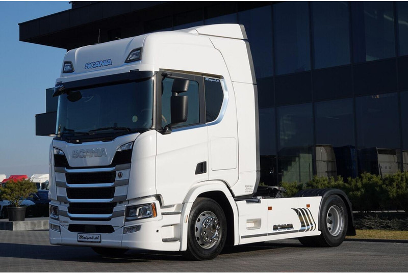 Scania 450 / RETARDER / I-PARK COOL / OPONY 100% / PO KONTRAKCIE SERWIS - Nyergesvontató: 4 kép. Scania 450 / RETARDER / I-PARK COOL / OPONY 100% / PO KONTRAKCIE SERWIS - Nyergesvontató: 4 kép.