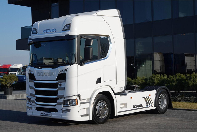 Scania 450 / RETARDER / I-PARK COOL / OPONY 100% / PO KONTRAKCIE SERWIS - Nyergesvontató: 3 kép. Scania 450 / RETARDER / I-PARK COOL / OPONY 100% / PO KONTRAKCIE SERWIS - Nyergesvontató: 3 kép.