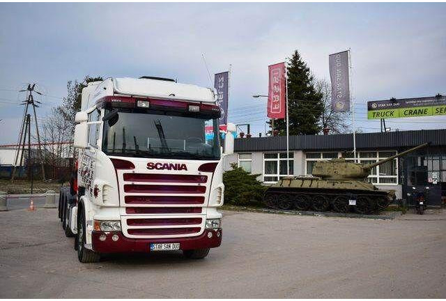 Nyergesvontató Scania R 480 8x4 FASSI 455 EURO 5 KRAN CRAN: 12 kép.