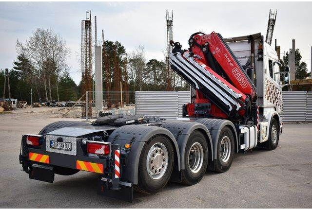 Nyergesvontató Scania R 480 8x4 FASSI 455 EURO 5 KRAN CRAN: 10 kép.