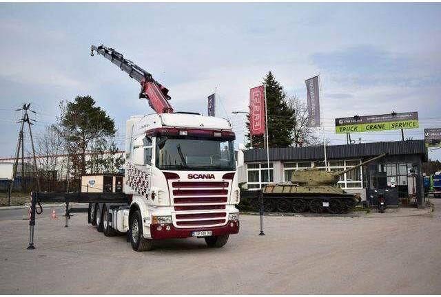 Nyergesvontató Scania R 480 8x4 FASSI 455 EURO 5 KRAN CRAN: 8 kép.