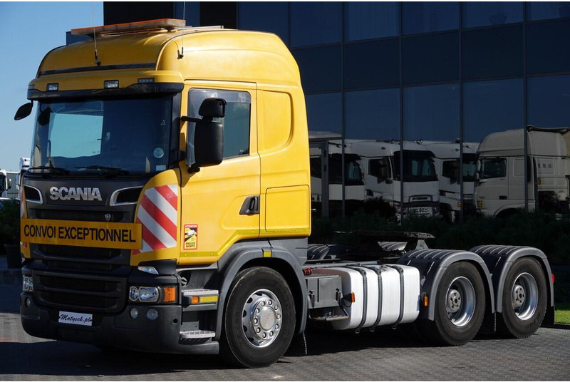 Scania R R 520 / V8 / 6x4 / DMC: 110 TON / I-PARK COOL / 3 OSIOWY CIAGN - Nyergesvontató: 3 kép. Scania R R 520 / V8 / 6x4 / DMC: 110 TON / I-PARK COOL / 3 OSIOWY CIAGN - Nyergesvontató: 3 kép.