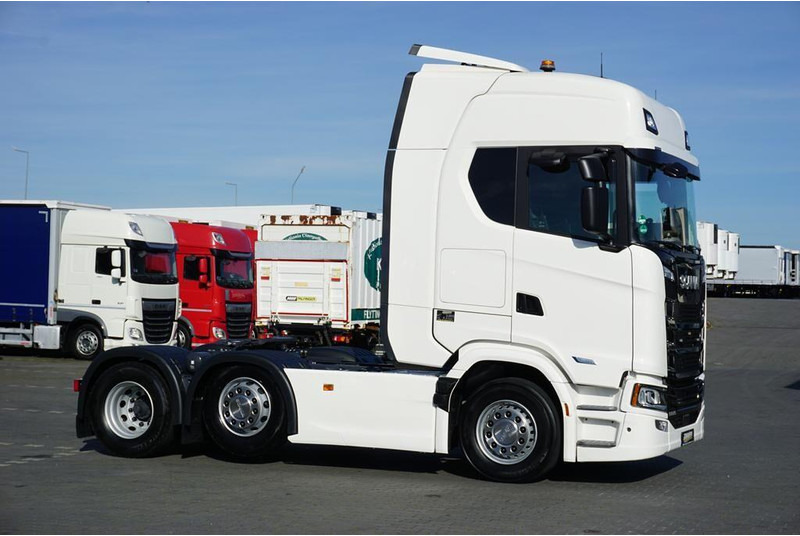 Scania S 500 / E 6 / ACC / PUSHER / RETARDER / I -COOL / OŚ SKRĘTNA / D - Nyergesvontató: 4 kép. Scania S 500 / E 6 / ACC / PUSHER / RETARDER / I -COOL / OŚ SKRĘTNA / D - Nyergesvontató: 4 kép.